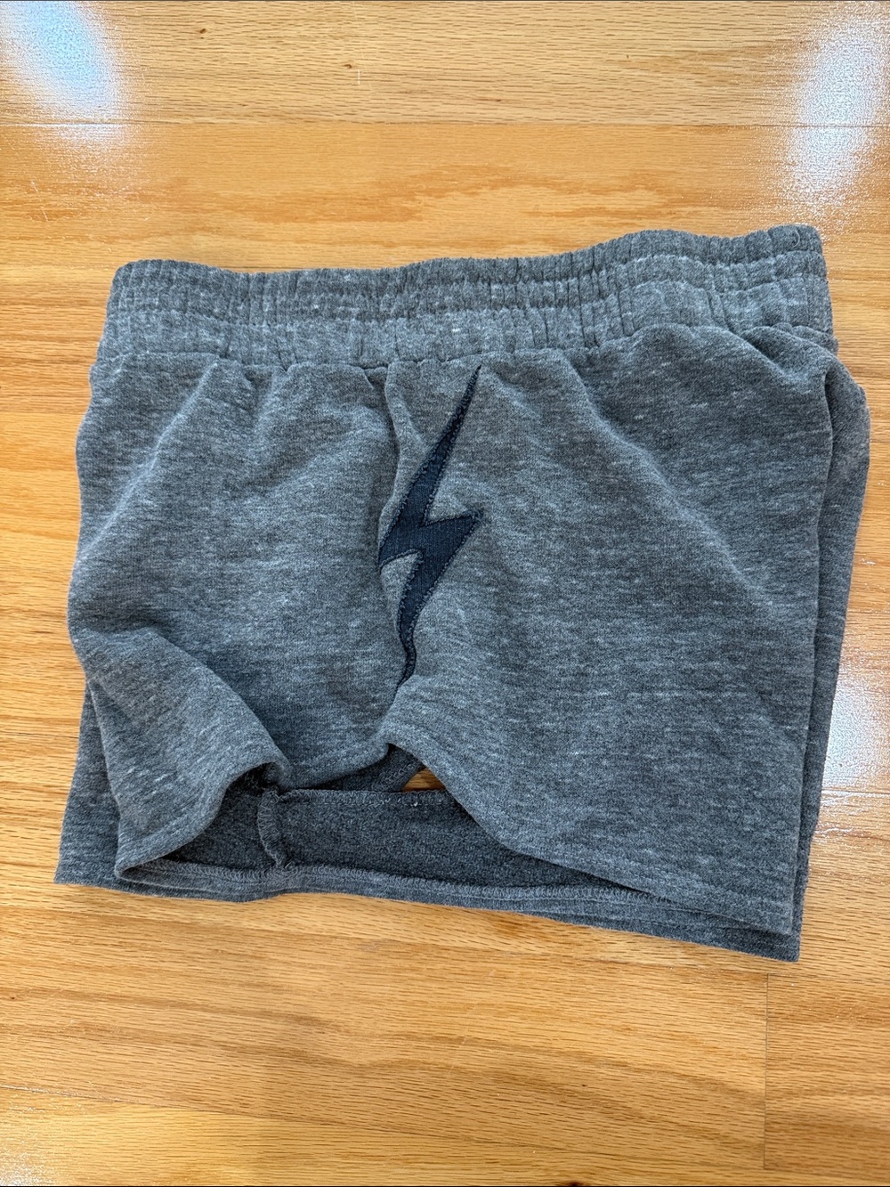 Aviator nation Women's Gray Knit Lounge Shorts - Picture 2 of 4